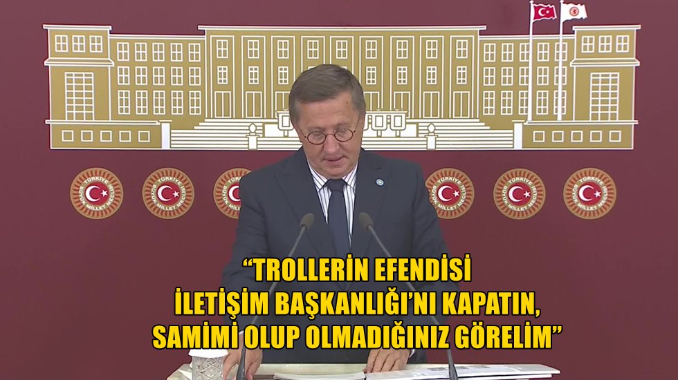 İYİ Partili T&uuml;rkkan&rsquo;dan 'sosyal medya d&uuml;zenlemesine' tepki