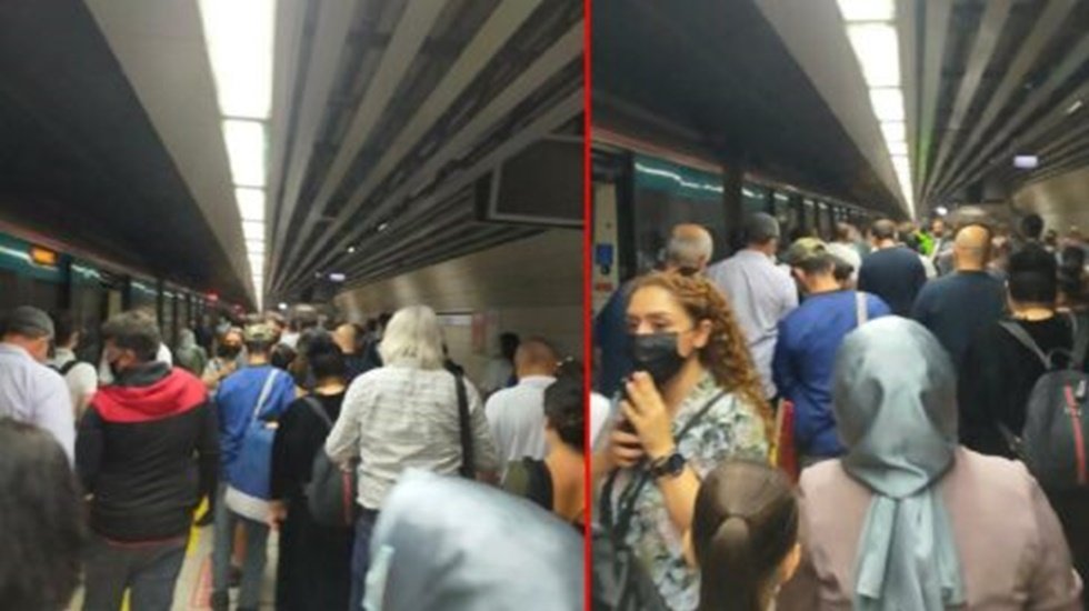 Marmaray’da arıza! “U'nun işlettiği Marmaray'da bugün sorun oldu…”