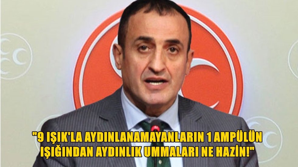 MHP'den ihra&ccedil; edilen Atila Kaya'dan &ccedil;ok sert tepki