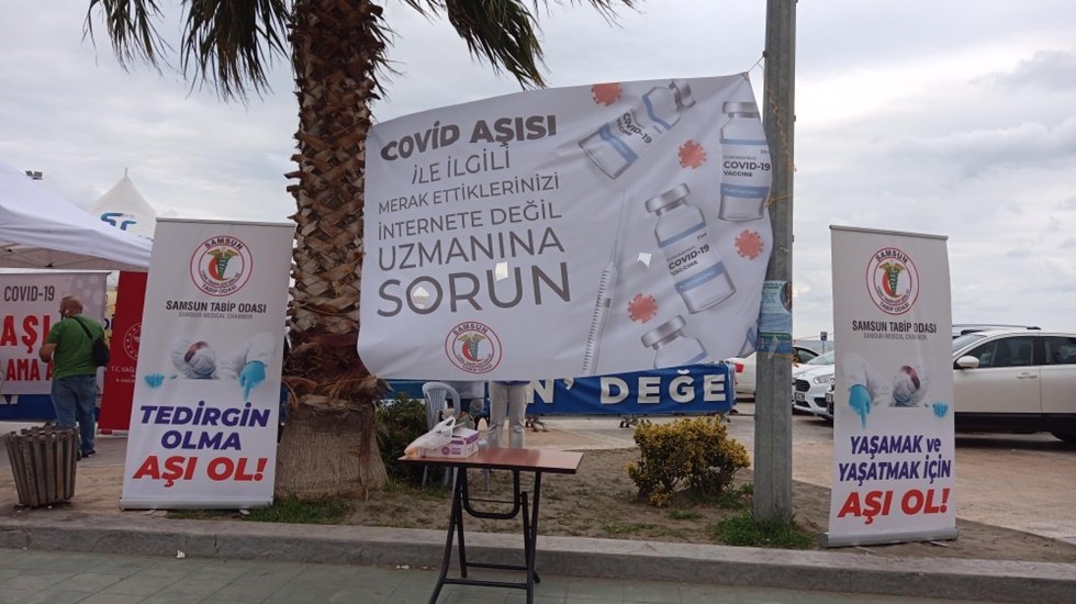 SES Samsun: Tedirgin olma aşı ol