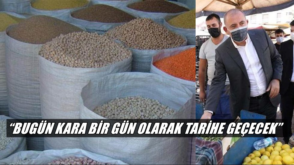 Tekin, &ldquo;Bug&uuml;n &uuml;lke tarımının fişinin tamamen &ccedil;ekildiği g&uuml;nd&uuml;r&rdquo;