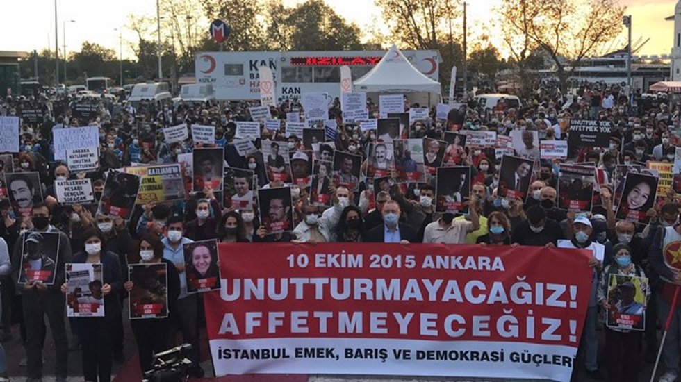 10 Ekim katliamında yaşamını yitirenler anıldı