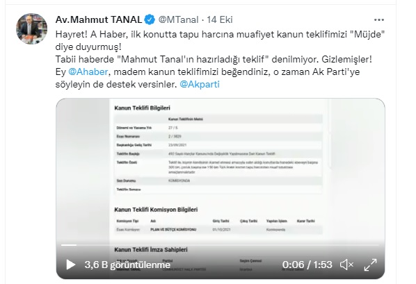 https://yenisoluk.com/uploads/2021/10/Tanal ilk haber tweeti