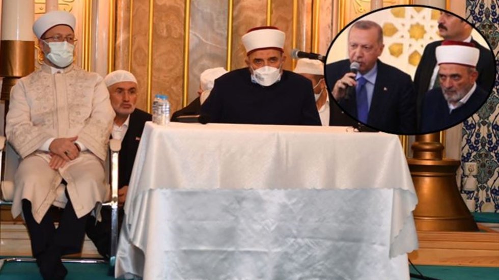 Ayasofya'da Atat&uuml;rk&rsquo;e 'lanet okuyan' imam, Reis&uuml;l-Kurr&acirc; yapıldı