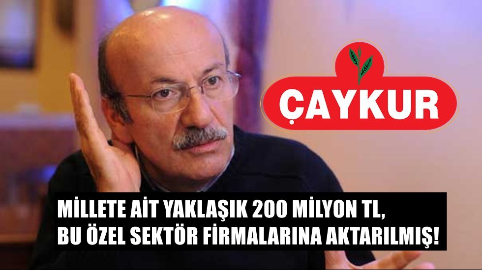 Bekaroğlu: &ldquo;&Ccedil;AYKUR m&uuml;d&uuml;r&uuml;, milletin kuru &ccedil;ayını 5 tane &ouml;zel firmaya peşkeş &ccedil;ekmiş&rdquo;