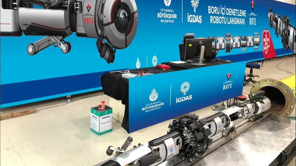Deprem riskine karşı doğal gaz hatlarını koruyan robot yılsonunda devreye giriyor