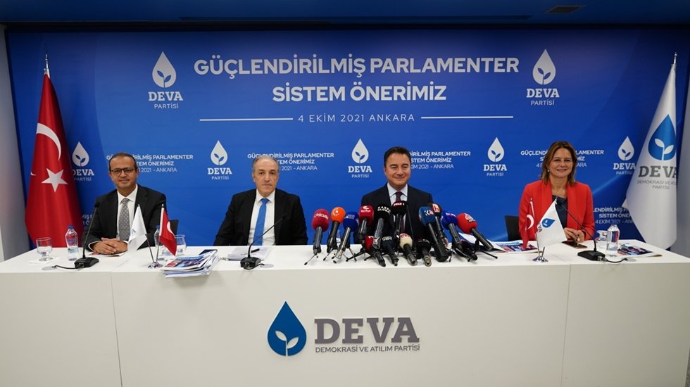 Deva Partisi&rsquo;nden &lsquo;G&uuml;&ccedil;lendirilmiş Parlamenter Sistem&rsquo; &ouml;nerisi&nbsp;