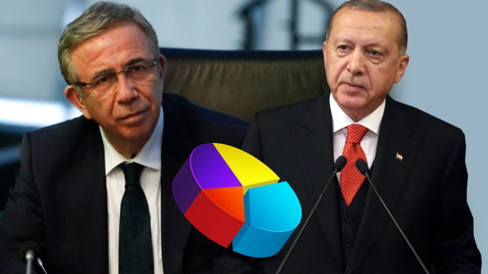 G&uuml;mb&uuml;r g&uuml;mb&uuml;r geliyor! İşte Mansur Yavaş'ın Erdoğan karşısındaki oy oranı...