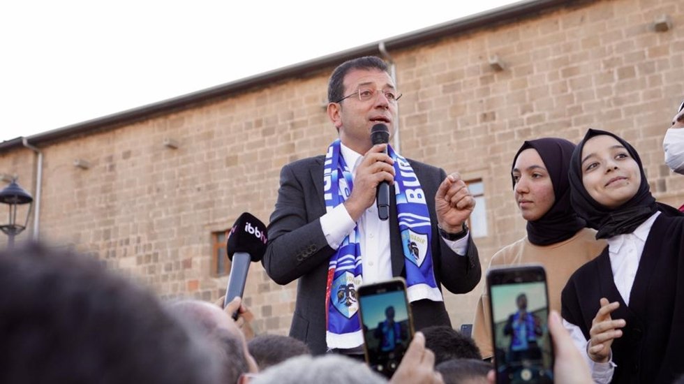 Erzurum&rsquo;dan seslenen İmamoğlu: &ldquo;&Uuml;lkemiz adına dilediğim gelecek &ccedil;ok yakındır&rdquo;