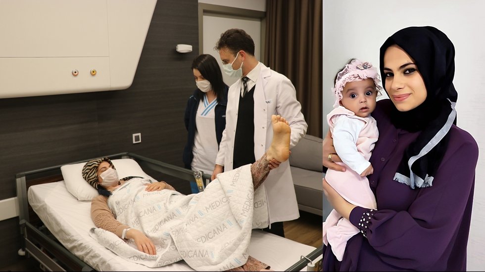Felç kalma riski olan hastada ‘tam kapalı’ mucize