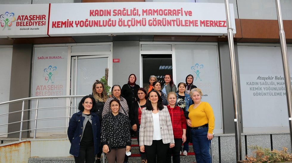 Kadınlara sağlık taraması yapıldı