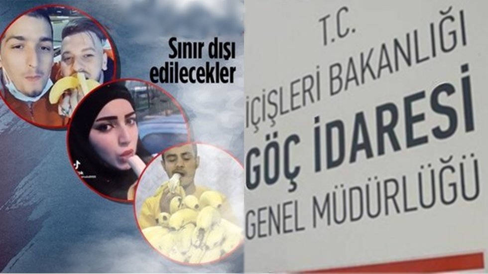 'Muz yeme' videosu paylaşan Suriyeliler sınır dışı edilecek