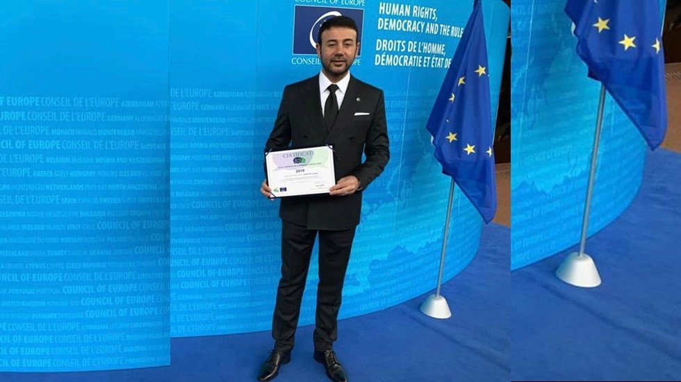 Projeleri başarılı bulunan Beşiktaş Belediyesi&rsquo;ne &lsquo;Avrupa Diploması&rsquo; &Ouml;d&uuml;l&uuml;