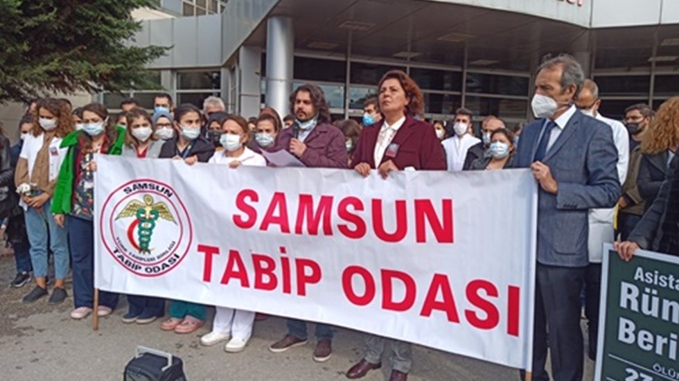 Samsun Tabip Odası: &ldquo;Şiddetin gerek&ccedil;esi tek kelimeyle adaletin olmamasıdır&rdquo;