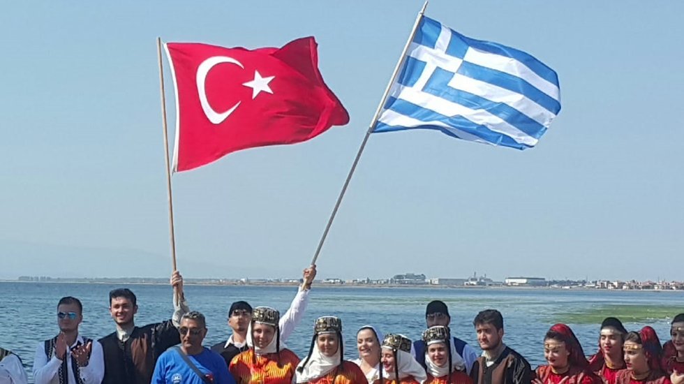 T&uuml;rkiye Yunanistan Dostluk ve Barış Mesajları İzmir&rsquo;den verildi