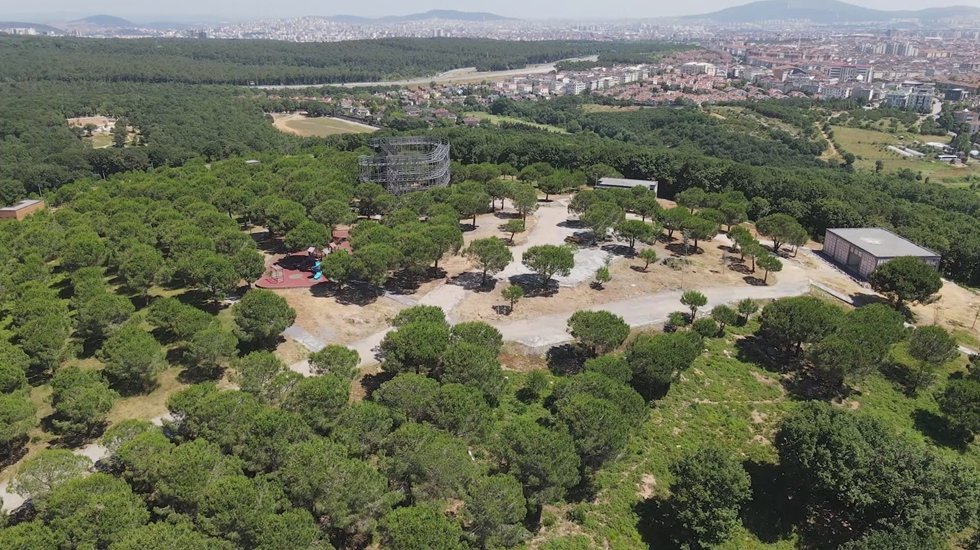 Anadolu Yakası’na seyir kulesi ve gözlem terası olan kent ormanı geliyor