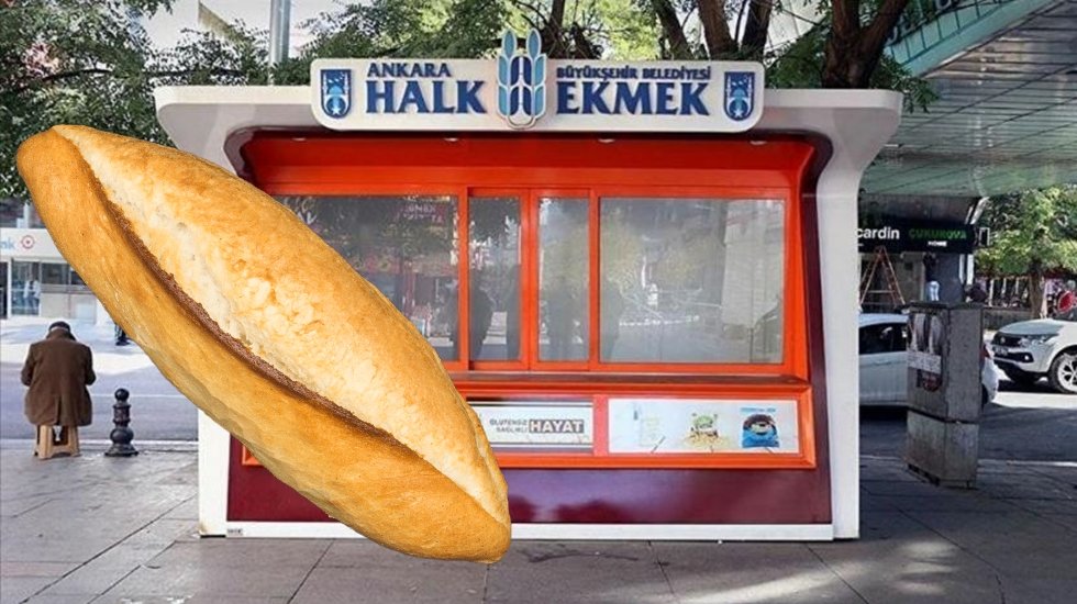 Ankara'da Halk Ekmek'e zam