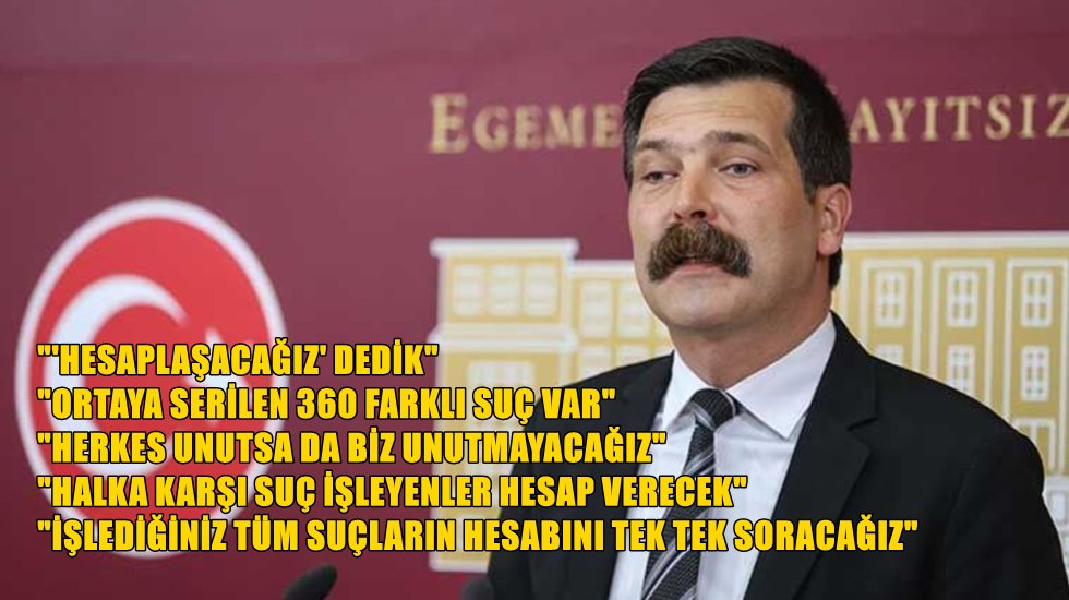 Erkan Baş, Sedat Peker'in ifşa ettiği farklı su&ccedil;ların sayılarını a&ccedil;ıkladı