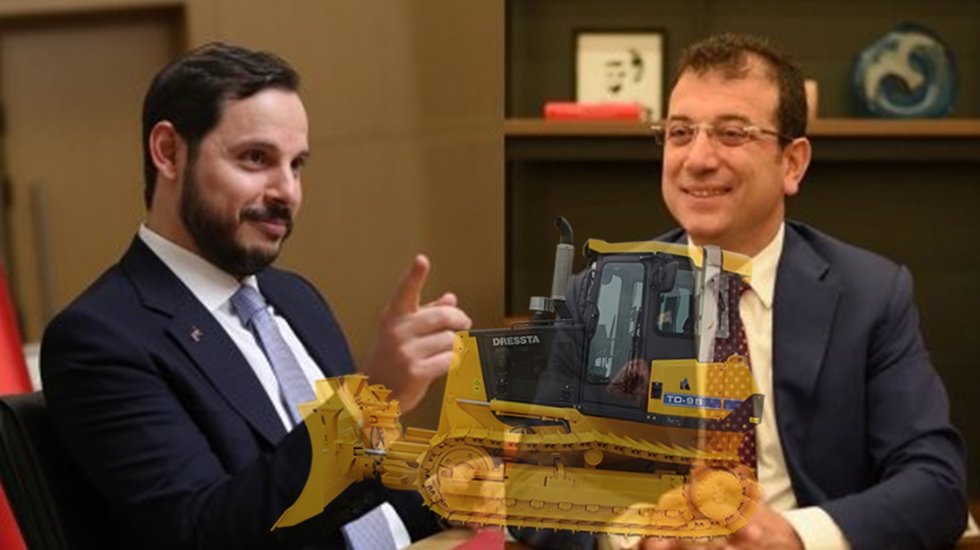 İmamoğlu&rsquo;nun dozerleri Berat Albayrak&rsquo;ın okulunun kapısına dayanacak