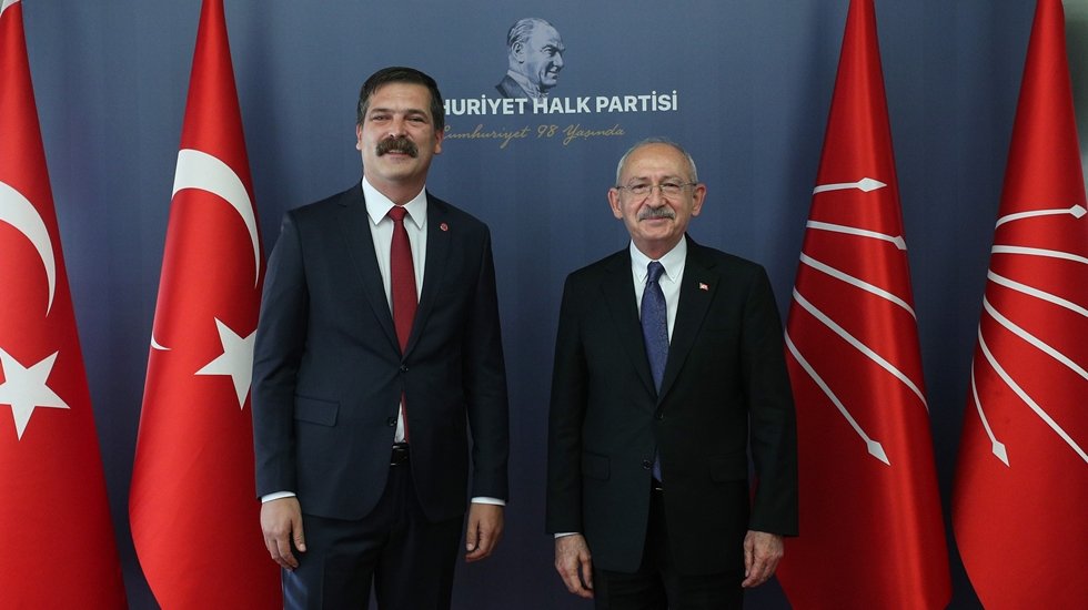 İş&ccedil;i Partisi&rsquo;nden CHP&rsquo;ye ziyaret
