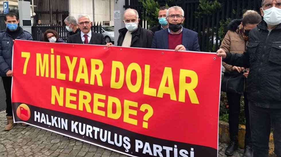 &ldquo;7 milyar dolar nerede?&rdquo; protestosu