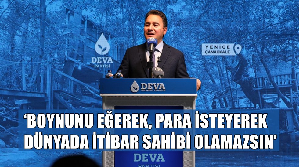 Babacan&rsquo;dan iktidara BAE ve Katar tepkisi