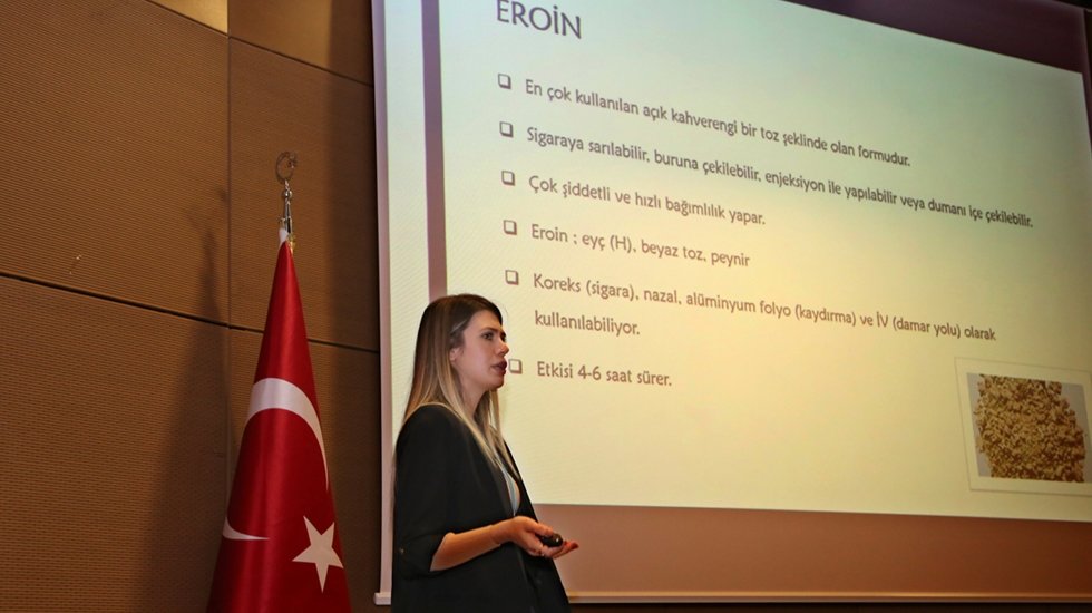 Belediye personeline madde bağımlılığı farkındalık semineri
