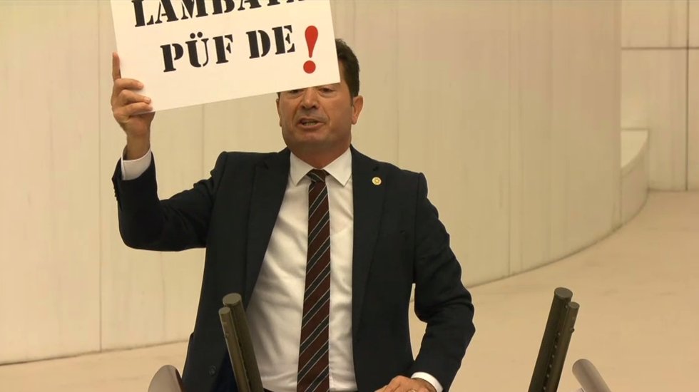 CHP&rsquo;li Kaya: &ldquo;Yoksulluğa, yolsuzluğa, yasaklara son vermek i&ccedil;in lambaya p&uuml;f de!&rdquo;