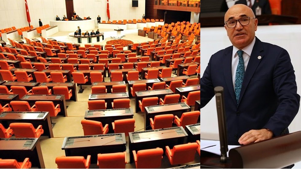 HDP&rsquo;li vekilin K&uuml;rt&ccedil;e konuşması MHP&rsquo;lileri rahatsız ederken, CHP'li Tanal sahip &ccedil;ıktı...