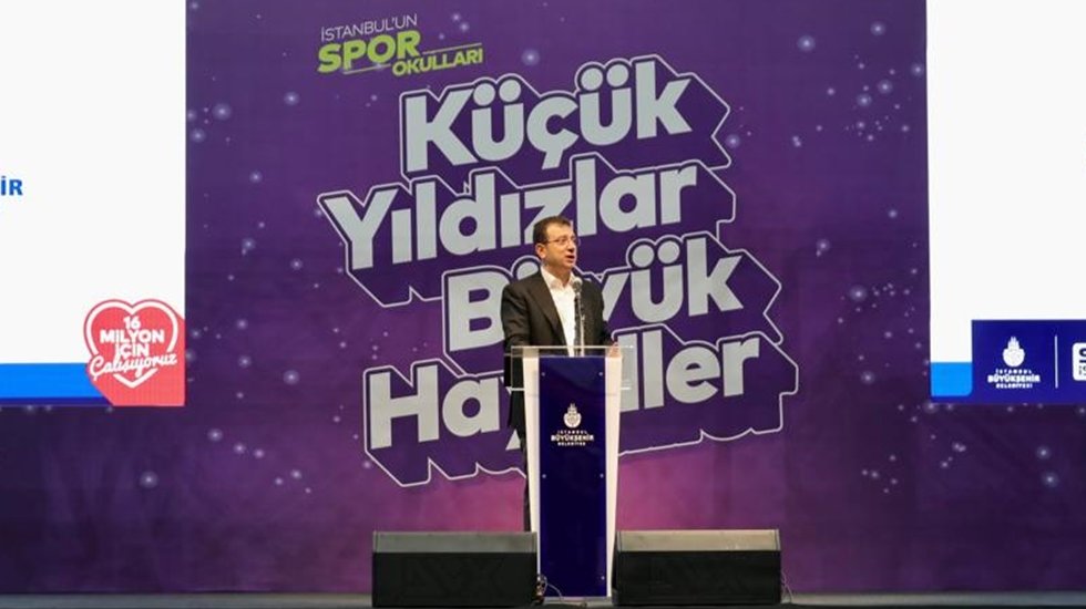 İmamoğlu: “Çocuklarımızdan çıkacak olimpiyat sporcularını şimdiden görüyorum”