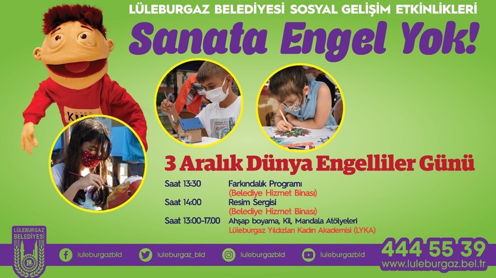 L&uuml;leburgaz&rsquo;da sanata &ldquo;engel&rdquo; yok!