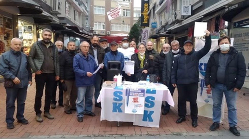 Samsun KESK&rsquo;ten "İşsizliğe Yoksulluğa Hayır" İmza Kampanyası!