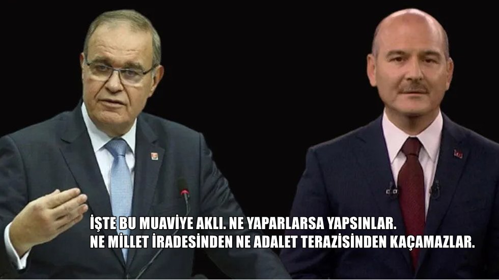 Soylu'nun 'Bize yaptıran Allah'tır' ifadelerine CHP'den &ccedil;ok sert yanıt