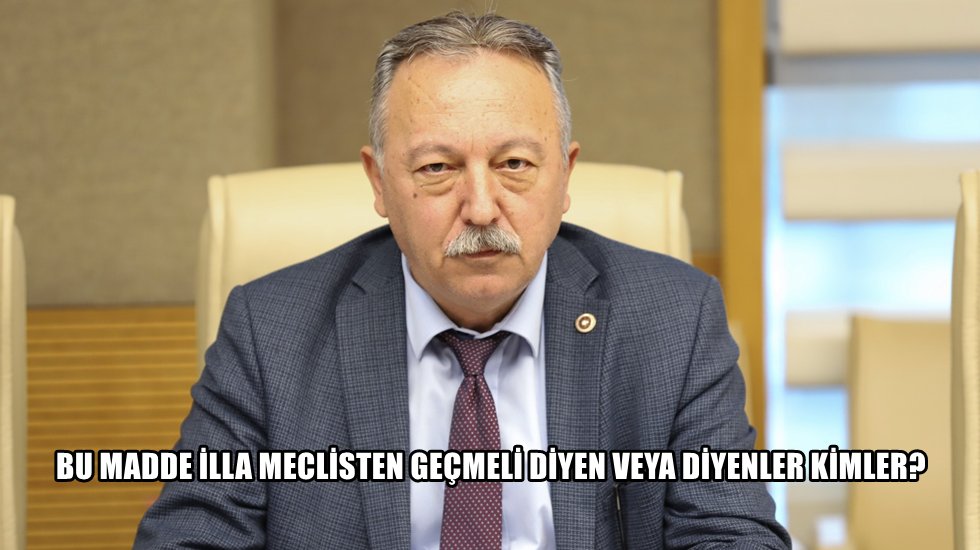 Tartışmalı madde yeniden Meclis g&uuml;ndemine getirildi