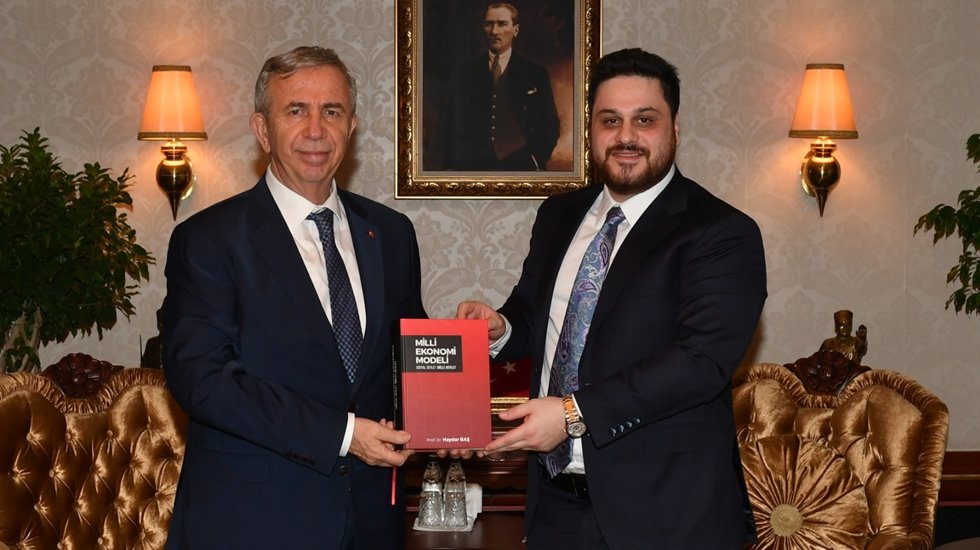 BTP lideri Baş&rsquo;tan Mansur Yavaş&rsquo;a ziyaret