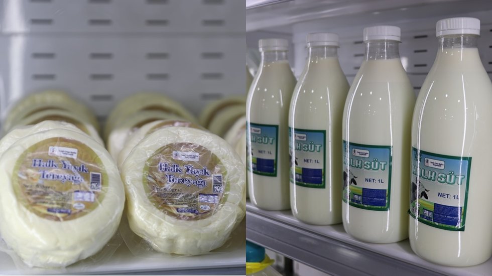 Halk S&uuml;t ve Halk Yayık Tereyağına b&uuml;y&uuml;k ilgi