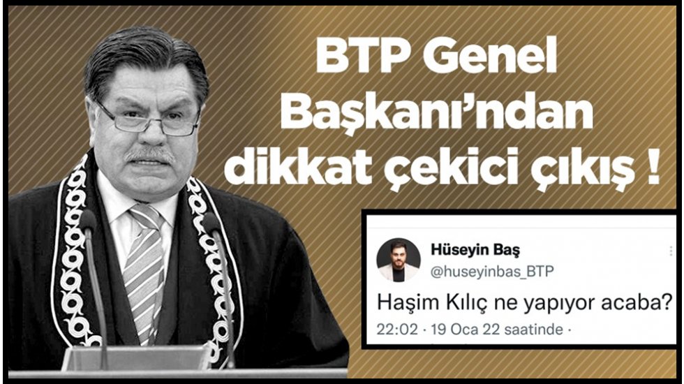 H&uuml;seyin Baş: Haşim Kılı&ccedil; ne yapıyor acaba?