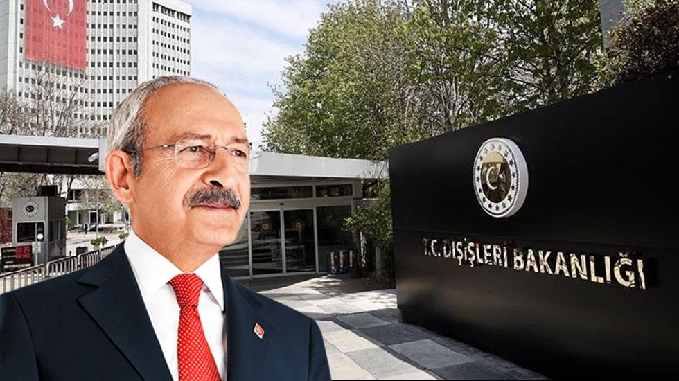 İ&ccedil;işleri Bakanlığı CHP Lideri Kılı&ccedil;daroğlu'nu hedef aldı