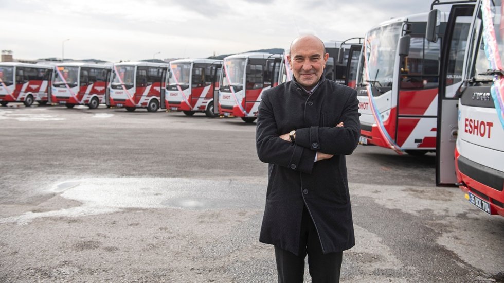 İzmirliler i&ccedil;in toplu ulaşıma 22 midib&uuml;s daha