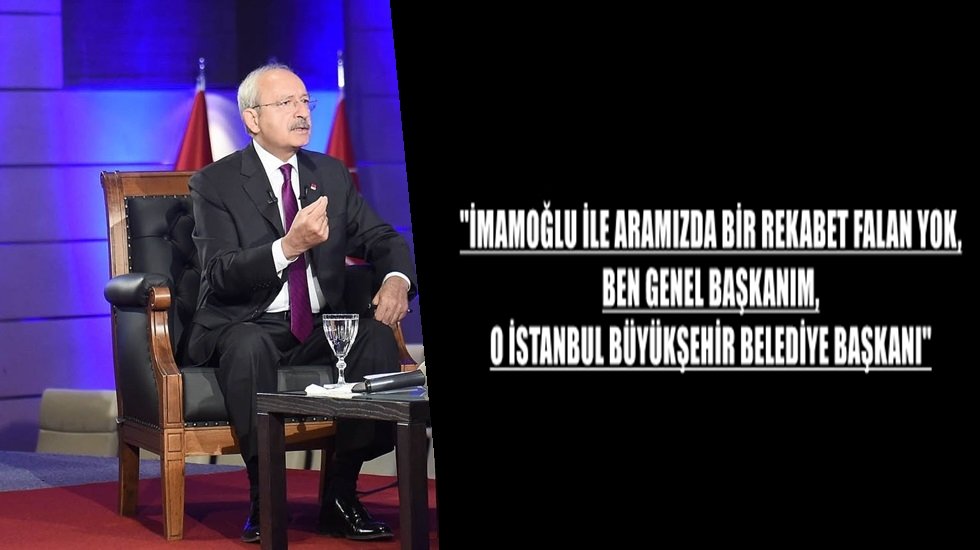 Kılı&ccedil;daroğlu, Yavaş ve İmamoğlu birbirlerinin rakibi mi?