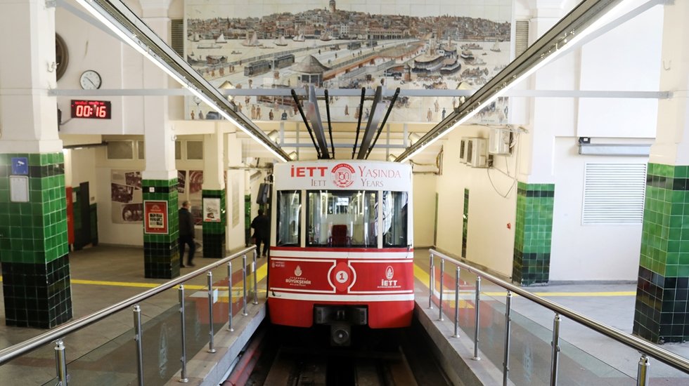 Londra'dan sonra dünyanın ikinci en eski metrosu Karaköy tüneli 147 yaşında