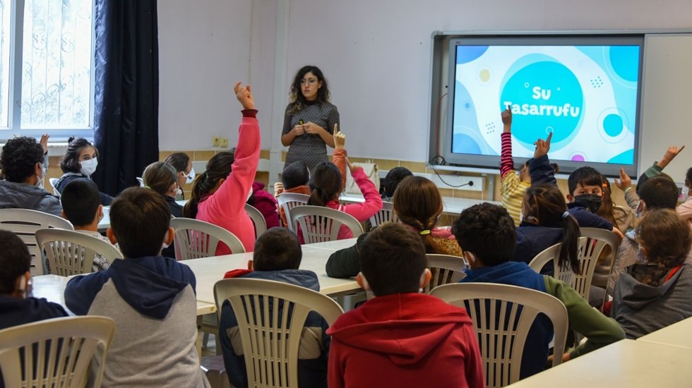 MESKİ&rsquo;nin &lsquo;Su Tasarrufu Eğitimleri&rsquo; ara vermeden devam ediyor