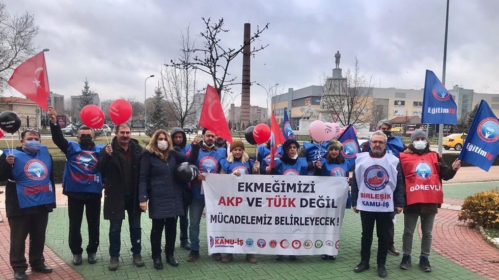 Samsun Birleşik Kamu-İş: &ldquo;Ekmeğimizi AKP ve T&Uuml;İK değil m&uuml;cadelemiz belirleyecek!&rdquo;
