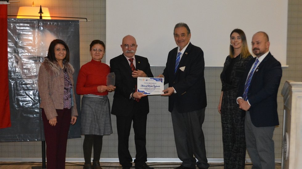 Samsun Rotary Kul&uuml;b&uuml;nden Karadeniz B&ouml;lge Temsilcimiz &Ouml;zdemir&rsquo;e Meslek Hizmet &Ouml;d&uuml;l&uuml;&hellip;