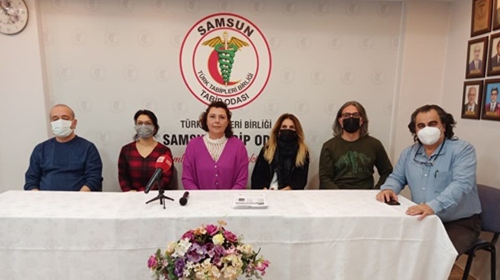 Samsun Tabip Odası; Vazge&ccedil;miyoruz! Oyalama değil hakkımızı istiyoruz!