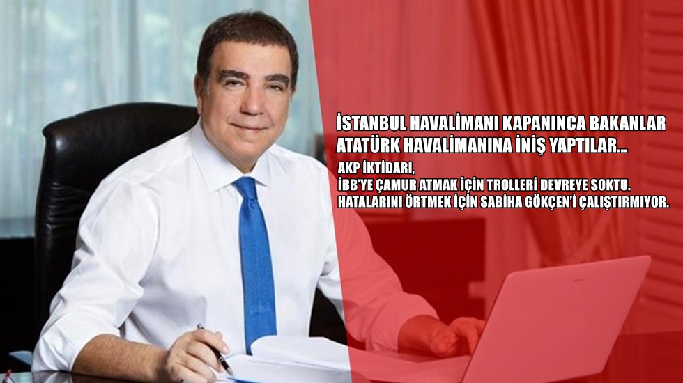 Toprak'tan sert a&ccedil;ıklama: &ldquo;İstanbul&rsquo;un d&uuml;nya ile irtibatını kestiniz. Yazıklar olsun.&rdquo;