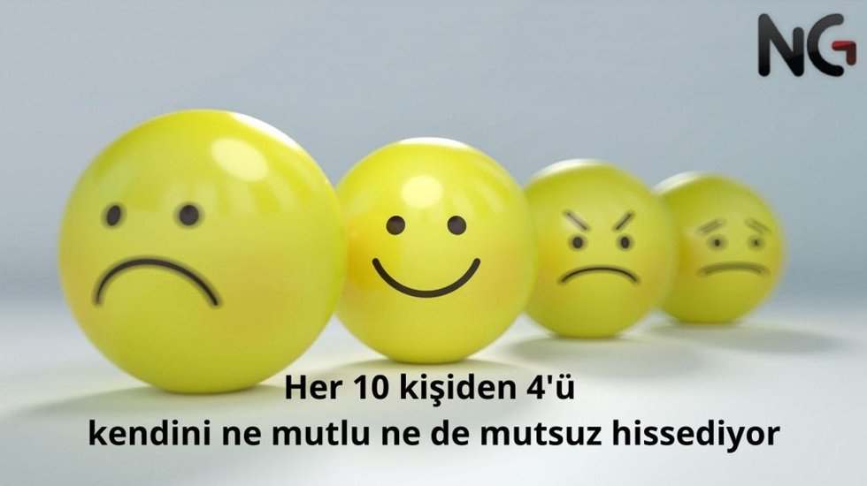 Türkiye insanının stresi yüksek mutluluğu düşük