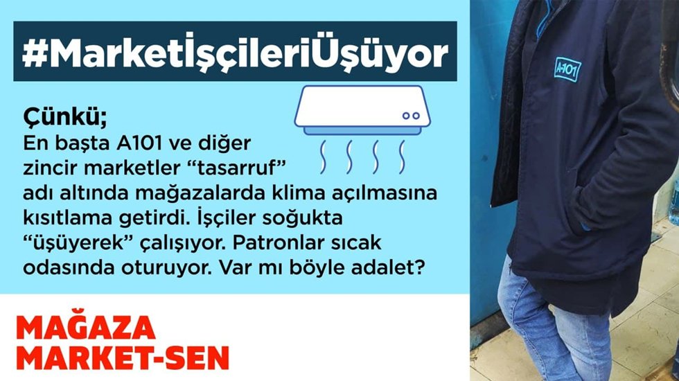 Zincir marketler tasarruf olarak marketlerde klima a&ccedil;tırmıyor