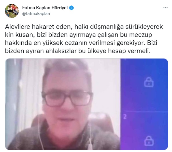 https://yenisoluk.com/uploads/2022/02/Başkan H&uuml;rriyet Alevilere hakaret eden şahsı kınadı