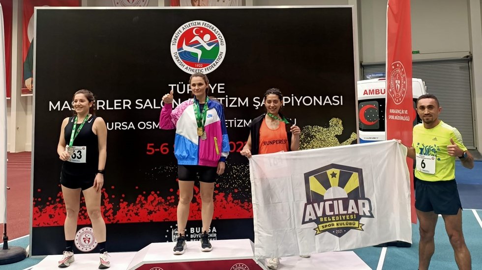 Avcılar Belediyesi Spor Kulübü Atletizm Takımı 13 madalya kazandı